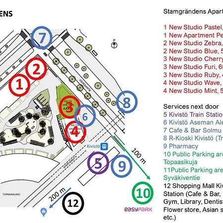 New Blue Near Helsinki Airport In Kivistoe Apartment